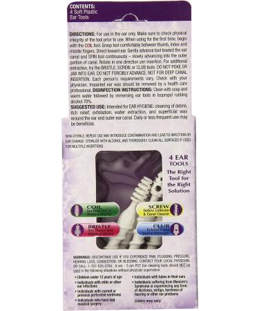 NeilMed Ear Spin Safe - Set of 4 Reusable Ear Cleaning Tools - Buy Online on GoSupps.com