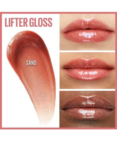 Maybelline Lifter Gloss Hydrating Lip Gloss with Hyaluronic Acid - Sand Rose Neutral - 0.18 Fl Oz - Buy Online on GoSupps.com