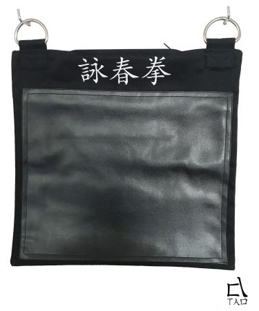 TAO Wing Chun Wall Bag Strike Target 1 Section Kung fu Canvas and PU Leather (unfilled)