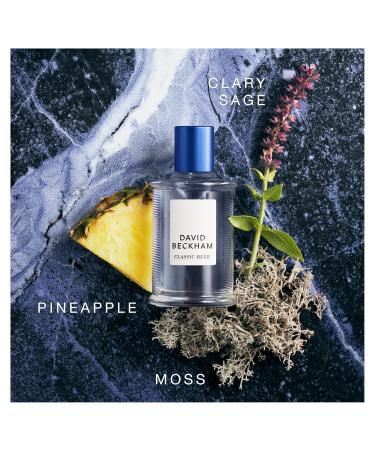 David Beckham Classic Blue Eau de Toilette 1.6 fl oz (Pack of 1) Notes of Pineapple Apple Sage and and Cashmere Wood Men's Fragrance Long Lasting Everyday Fragrance Travel Size Citrusy Woody Scent 1.6 Fl Oz (Pack of 1) - Buy Online on GoSupps.com