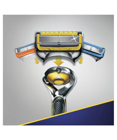 Buy Gillette Fusion 5 ProShield Men's Razor Precision Trimmer & Lubricating Strip | Fast International Shipping - Buy Online on GoSupps.com