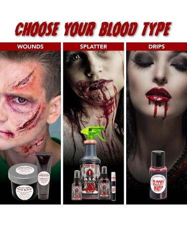 Fake Scab Blood Small - 1oz | Bloody Mary Makeup | Halloween Special Effects - Buy Online on GoSupps.com