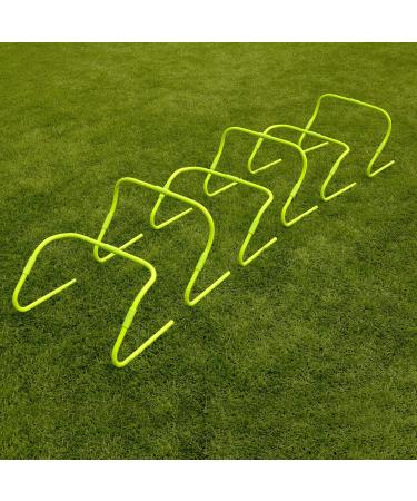 CAIKEI Upgraded Agility Speed Hurdles - Adjustable Height, Ultra Durable, 6 Pack Green - Buy Online on GoSupps.com