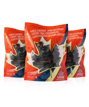 ROSALYN Premium Deep Sea Atlantic Canada Wild Caught Sea Cucumber Dried Sea Cucumber Extract Butterfly Cut Canadian Sea Cucumber-454 Grams 8Years(Pack of 3) 454.00 g (Pack of 3)