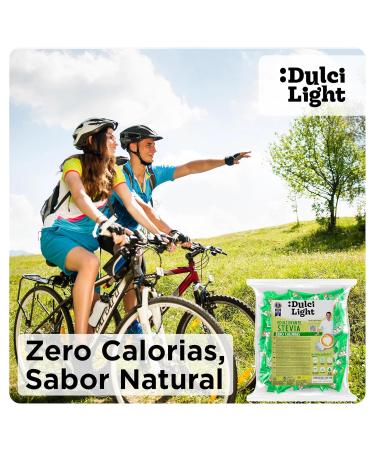 Dulci Light Stevia Sweetener - 100 Calorie-Free Bags | Natural Sugar Substitute for Drinks & Food - Shop Internationally! - Buy Online on GoSupps.com