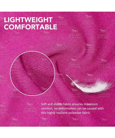 Harrison Howard Super Comfort Stretchy Fly Mask - UV Protection & Breathability for Large Eye Space - XL Rosenrot - Buy Online on GoSupps.com