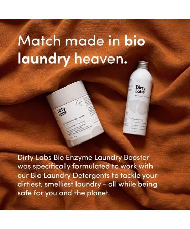 Dirty Labs Scent-Free Bio Enzyme Laundry Booster | 48 Loads (1 lb) | Nontoxic & Biodegradable | Stain & Odor Removal Boosters - Buy Online on GoSupps.com