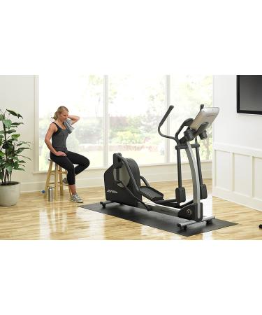 SuperMats U.S.A. Made Exercise Equipment Mat - Black 76.20 cm x 182.88 cm - Buy Online on GoSupps.com