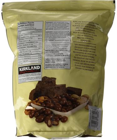 Kirkland Signature Milk Chocolate Almonds 1.5 Kilogram - Buy Online on GoSupps.com