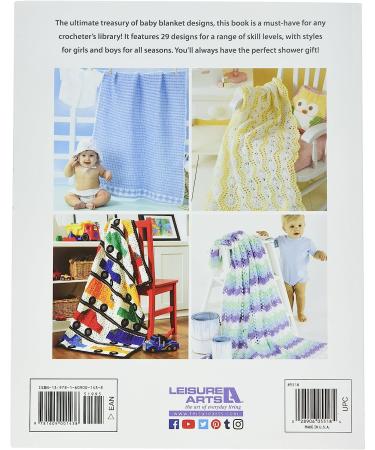 LEISURE ARTS LEA5518 Baby Afghans - The Ultimate Collection - Buy Online on GoSupps.com