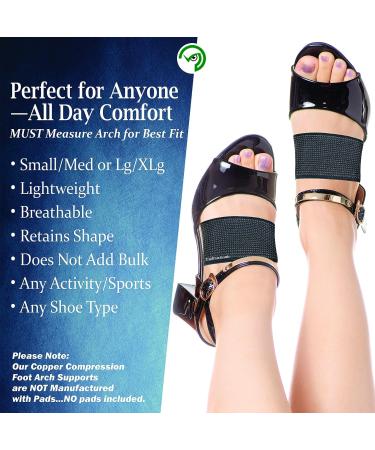 2023 Design Copper Arch Relief Compression Sandals for Plantar Fasciitis & Arch Support - Buy Online on GoSupps.com