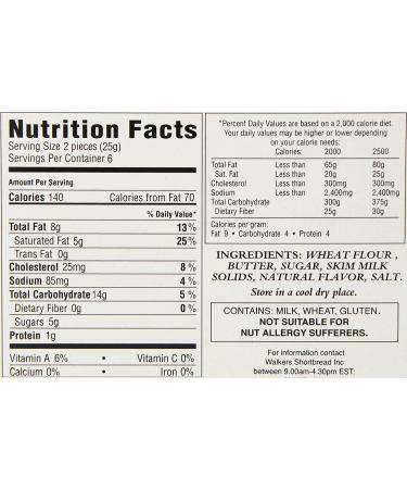 Walkers Shortbread Vanilla Cookies 5.3oz Box - Pack of 4 | Delicious Vanilla Flavor - Buy Online on GoSupps.com