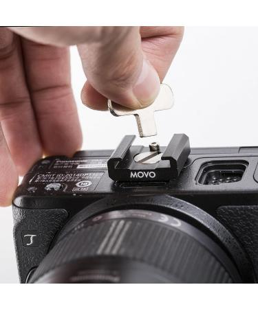 Movo (5 Pack) Cold Shoe Mount Adapter Bracket Hot Shoe with 1/4" Thread to Mount Microphones  Lights and More on to Cameras  DSLR Rigs  Cages and More - Buy Online on GoSupps.com