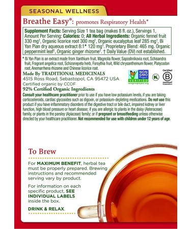 Traditional Medicinals Seasonal Sampler Herbal Tea - 4 Flavor Variety Pack of 3 (48 Tea Bags) - Buy Online on GoSupps.com