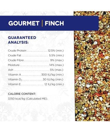Hagen B2430 Gourmet Seed Mix for Finches 1 Kg 2.2-Pound (Package May Vary) - Buy Online on GoSupps.com