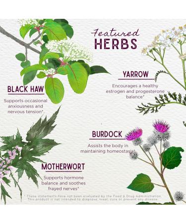 Buy WishGarden Herbs ReBalance After Birth - Plant-Based Herbal Supplement for Hormonal Balance - Vitex Berry & Motherwort - 4oz | Supports Postpartum Health - Buy Online on GoSupps.com