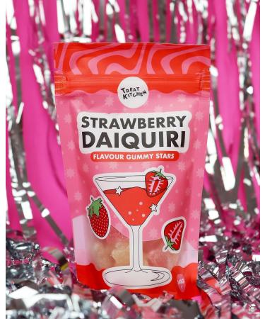 Strawberry Daiquiri Cocktail Flavour Jelly Sweets - Gourmet Treat Kitchen 140g Pouch - Buy Online on GoSupps.com