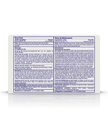 Asepxia Acne Spot Treatment Cream 1oz - 10% Benzoyl Peroxide for Pimples & Blackheads - Buy Online on GoSupps.com