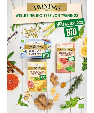 Twining Organic Torture Herbal Tea - Invigorating Hibiscus Lemongrass & Rosemary Blend - 20 Tea Bags (34g) | Shop Internationally - Buy Online on GoSupps.com