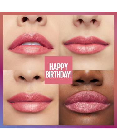 Maybelline Super Stay Ink Crayon Matte Lipstick - Limited Edition Birthday Collection (180 Happy Birthday) - 0.04 oz - Buy Online on GoSupps.com