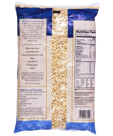 Arrowhead Mills Puffed Rice Cereal - 6 oz | Organic & Gluten-Free - Buy Online on GoSupps.com