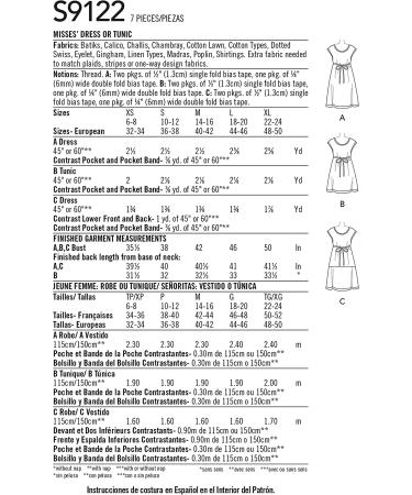 Simplicity Creative Corp Pattern XS-S-M-L-X | Various Sizes Available - Buy Online on GoSupps.com