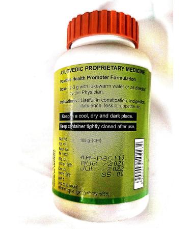 Divya Shuddhi Churna 100gm for Constipation Acidity Gas Inddigestion - Buy Online on GoSupps.com