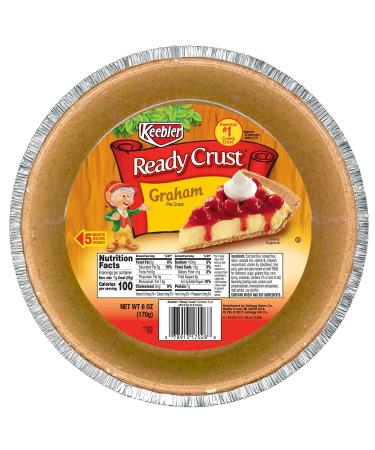 Ready Crust Graham (9-Inch) Pie Crust, 6-Ounce Packages (Pack of 12)