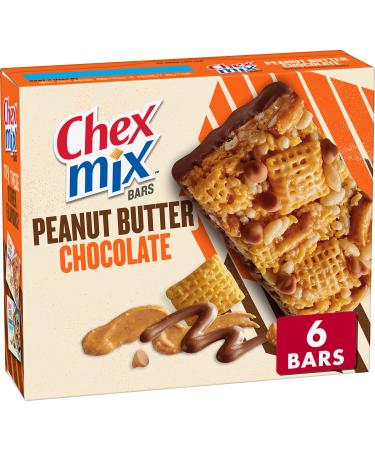 Chex Mix Treat Bars, Peanut Butter Chocolate, 6 ct