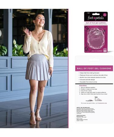 Foot Petals Women's Clear Gel Posted Sandal - Medium, One Size - Buy Online on GoSupps.com