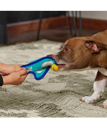 Outward Hound Invincibles Mini Plush Penguin Dog Toy - Blue XS | Best Durable Dog Toys for Small Dogs - Buy Online on GoSupps.com