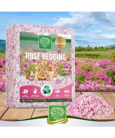 SMALL PET SELECT - Natural Paper Bedding with Real Rose Petals 56L - Buy Online on GoSupps.com