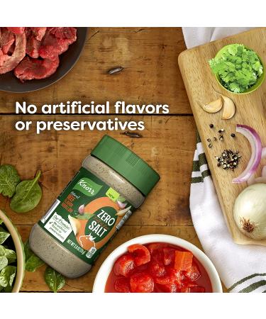 Knorr Zero Salt Beef Bouillon Powder - 2.6oz | Natural Flavor with No Artificial Flavors or Preservatives - Perfect for Sauces, Gravies, and Soups - Buy Online on GoSupps.com