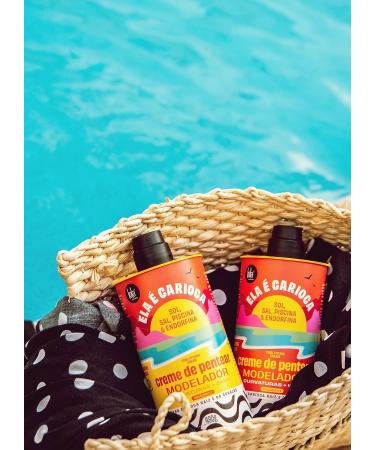 Lola From Rio Ela E Carioca 3ABC Curl-Defining Cream - Hydration Frizz Control & Softness for 3ABC Curls | 17.64 Fl Oz - International Shipping Available - Buy Online on GoSupps.com