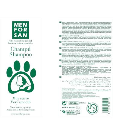 Menforsan Chats Fraise 300ml - Premium Animal Shampoo | International Shipping Available - Buy Online on GoSupps.com