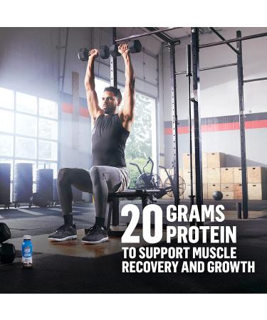 Muscle Milk Zero Protein Shake  Chocolate  11.16 Fl Oz Bottle  12 Pack  20g Protein  Zero Sugar  100 Calories  Calcium  Vitamins A  C & D  4g Fiber  Energizing Snack  Workout Recovery  Packaging May Vary Bottle Chocolate 11.2 Fl Oz (Pack of 12) - Buy Online on GoSupps.com
