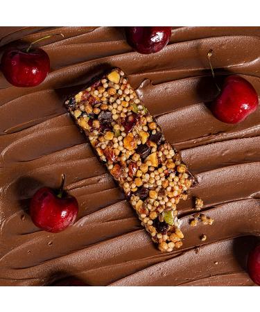 This Saves Lives Dark Chocolate Cherry Snack Bars - 12 Count, Healthy, Gluten Free, Non-GMO, Kosher - Buy Online on GoSupps.com
