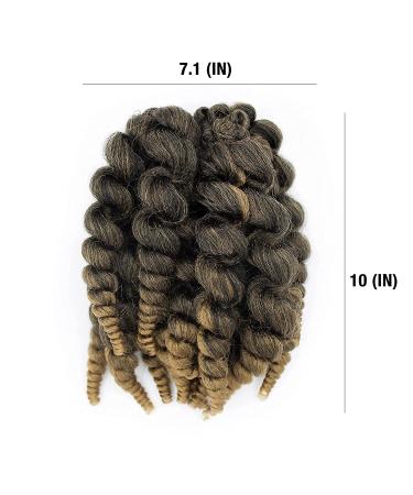 Darling Flexi Rod Curls Crochet Hair Extensions 14 Inch 3 Packs #1/27 - Buy Online on GoSupps.com