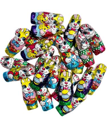  CAPTAIN PLAY Easter Decoration 24 Easter Bunny Chocolate 170 g Easter Chocolate in Individual Packaging - Buy Online on GoSupps.com