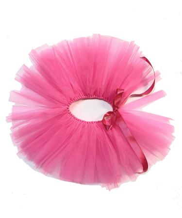 Pawpatu Handcrafted in USA Hotpink Tulle Tutu for Extra Large Dogs X-Large (Pack of 1)