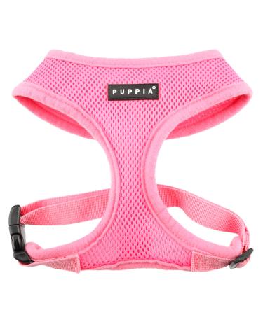 Puppia dog harness for small and medium -sized dogs - super soft in many colors - also used as a puppy dishes -Atani train harness for dogs pink XL XL pink