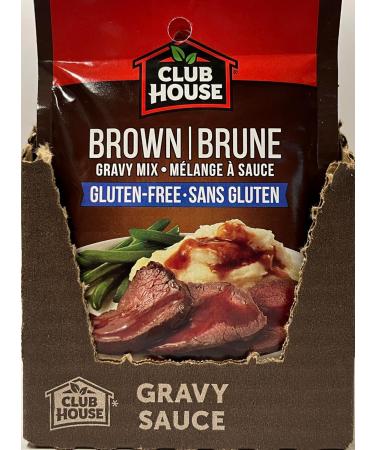 Club House Dry Sauce/Seasoning/Marinade Mix Brown Gravy Less Salt 25g Case Pack 18 Count Brown Gravy 25 g (Pack of 12) - Buy Online on GoSupps.com