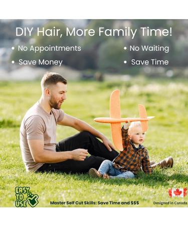 Self Haircut Kit for Men | Adjustable Fade & Neckline Guide | Perfect for Kids & Seniors - Shop Now - Buy Online on GoSupps.com