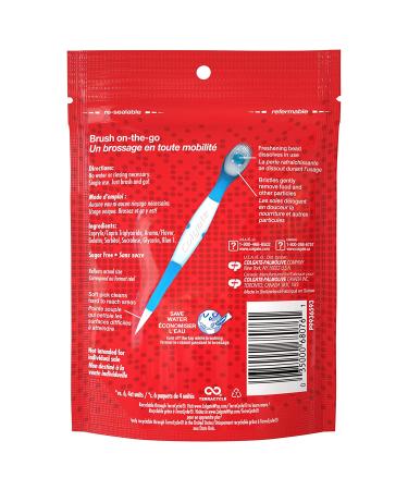 Colgate Max Fresh Wisp Disposable Mini Travel Toothbrushes - Peppermint 24 Count (4 Pack) - Buy Online on GoSupps.com