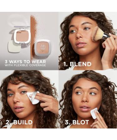 L'Oreal Paris True Match Super Blendable Oil-Free Foundation Powder W3 Light Medium - 0.33 oz | International Shipping Available - Buy Online on GoSupps.com