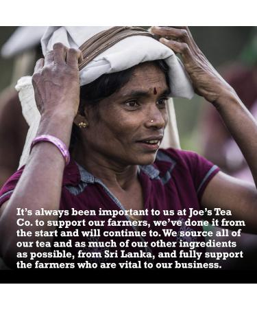 Joe's Tea Co. Organic Ever-So-English Breakfast Black Tea - 45 Tea Bags - Buy Online on GoSupps.com