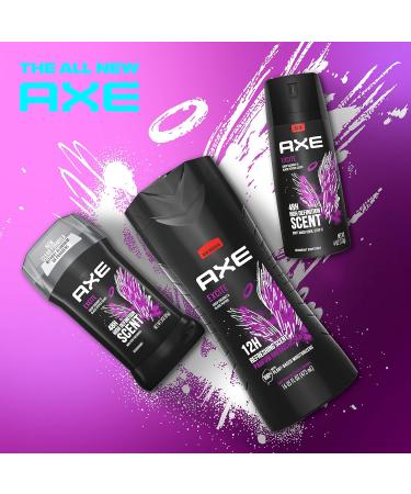 AXE Antiperspirant Deodorant Phoenix 4PK 48H Sweat & Odor Protection Crushed Mint & Rosemary + AXE Body Wash Excite 4PK 12H Refreshing Scent Crisp Coconut & Black Pepper - Buy Online on GoSupps.com