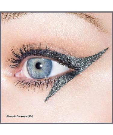 Revlon So Fierce! Chrome Ink Liquid Eyeliner 901 Gunmetal - Longlasting Metallic Pen Liner - 0.03 oz - Buy Online on GoSupps.com