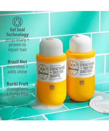 Shop SOL DE JANEIRO Brazilian Joia Damage Repairing Travel Size Shampoo & Conditioner Set - Nourish & Revitalize Hair - Fast International Shipping - Buy Online on GoSupps.com