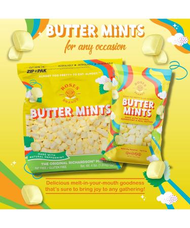 Roses Brands Butter Mints Peppermint Candy 4 lbs - Premium Sweet Treats - Buy Online on GoSupps.com